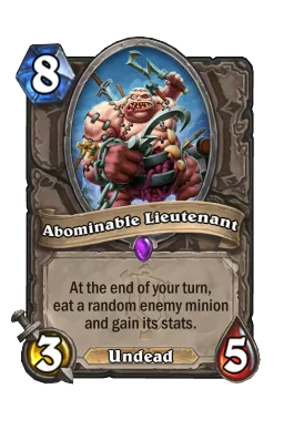 Abominable Lieutenant