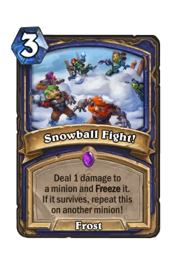 Snowball Fight!