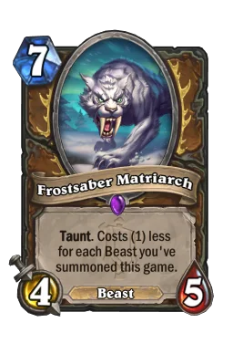 Frostsaber Matriarch