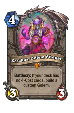 Kazakus, Golem Shaper