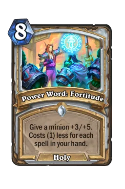 Power Word: Fortitude