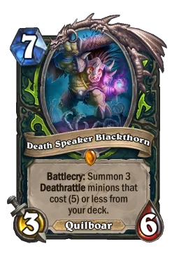 Death Speaker Blackthorn