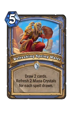 Refreshing Spring Water