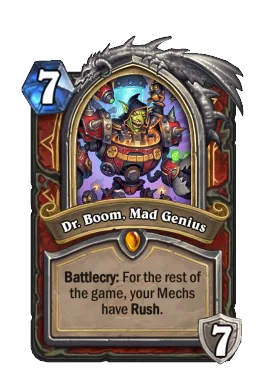 Dr. Boom, Mad Genius