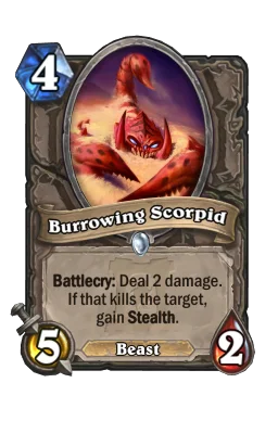 Burrowing Scorpid