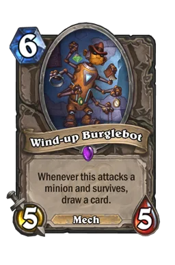 Wind-up Burglebot
