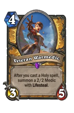 Veteran Warmedic