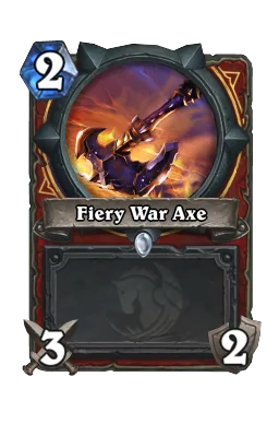 Fiery War Axe