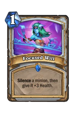 Focused Will