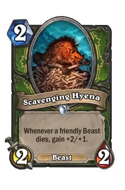 Scavenging Hyena