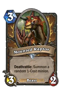 Mounted Raptor