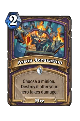 Arson Accusation