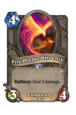 Fire Plume Phoenix