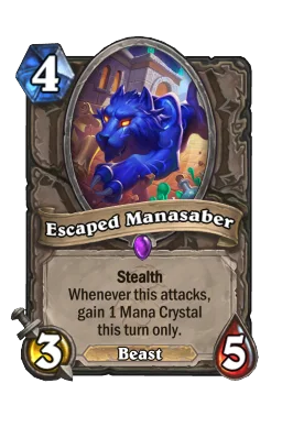 Escaped Manasaber