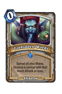 Forbidden Words