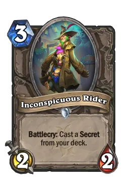 Inconspicuous Rider