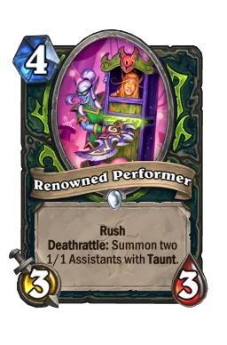 Renowned Performer