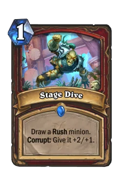 Stage Dive