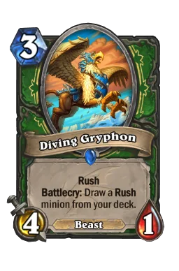 Diving Gryphon