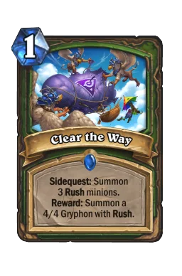 Clear the Way