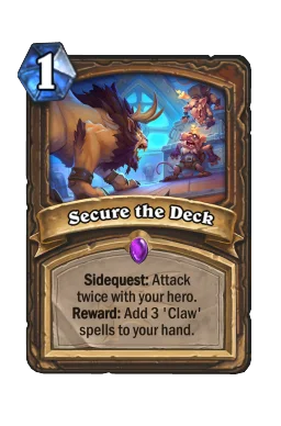 Secure the Deck