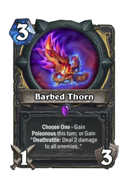 Barbed Thorn