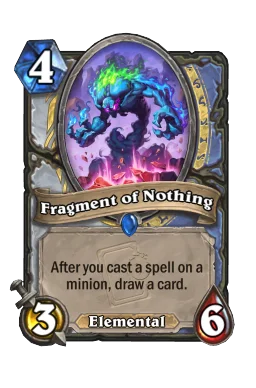 Fragment of Nothing