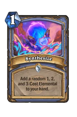 Synthesize