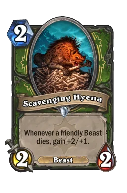 Scavenging Hyena