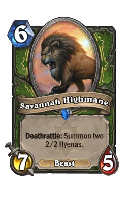 Savannah Highmane