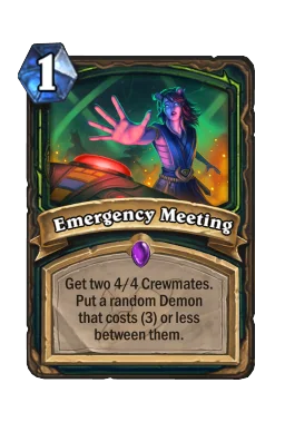 Emergency Meeting