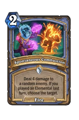 Spontaneous Combustion