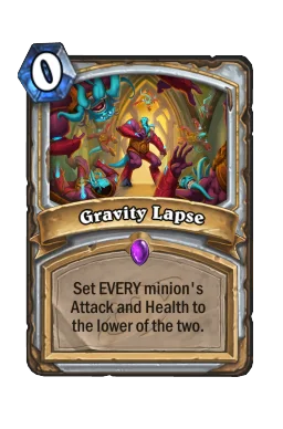 Gravity Lapse