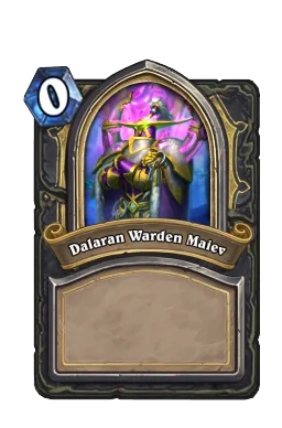 Dalaran Warden Maiev