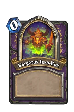 Sargeras-in-a-Box
