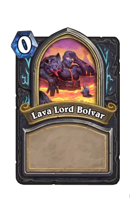 Lava Lord Bolvar