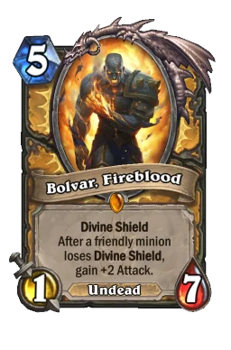 Bolvar, Fireblood