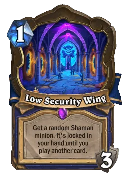 Low Security Wing