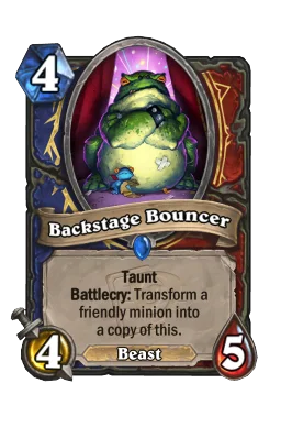 Backstage Bouncer