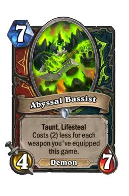 Abyssal Bassist