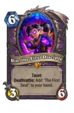 Rin, the First Disciple