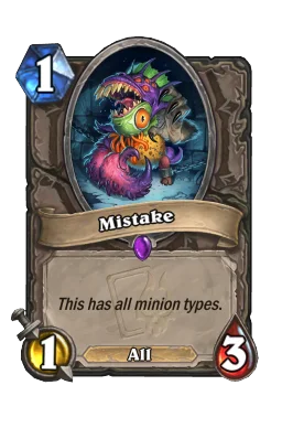 Mistake