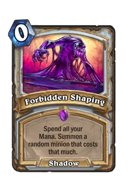 Forbidden Shaping