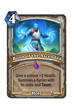 Boon of the Ascended