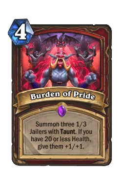 Burden of Pride