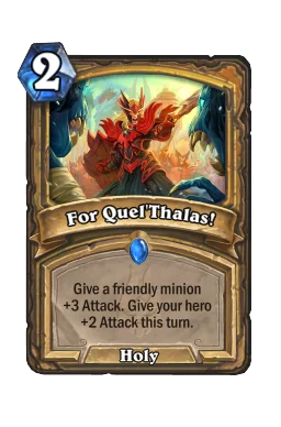 For Quel'Thalas!
