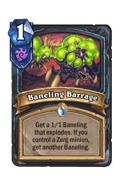 Baneling Barrage