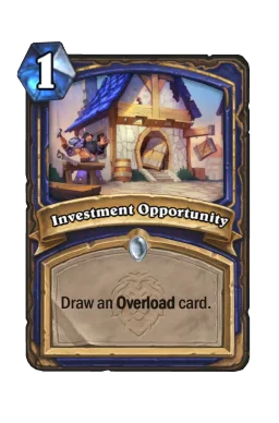 Investment Opportunity