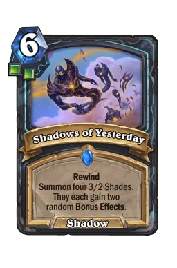 Shadows of Yesterday