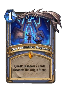 The Forbidden Sequence